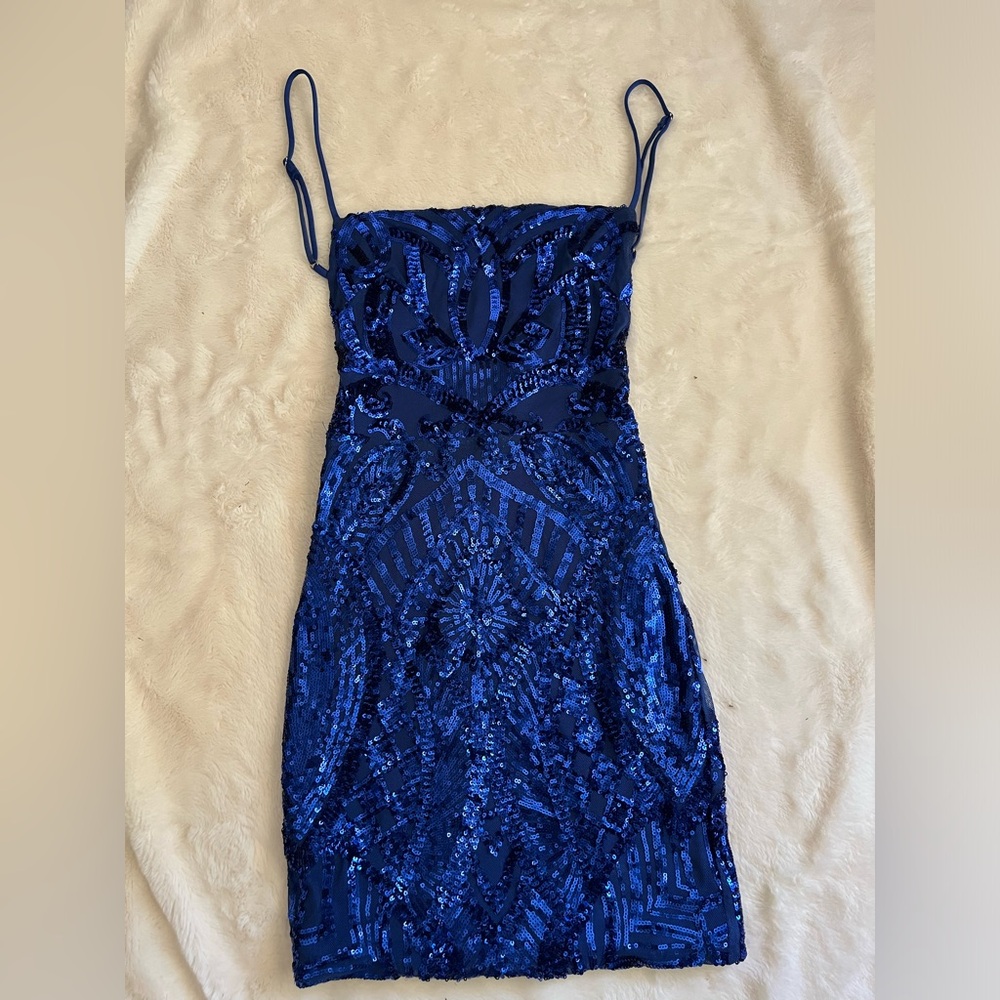 Lucy in the Sky Mini Sparkle Dress